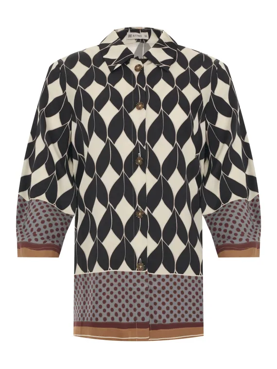 BULMER Блуза с графичным принтом