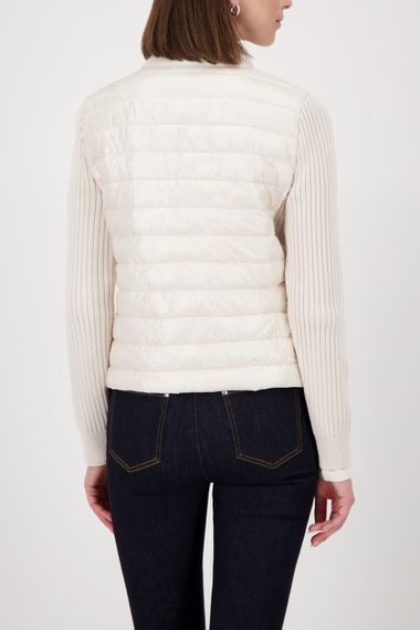 MONARI Стеганая куртка с вязаными рукавами