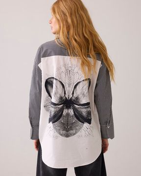 SUMMUM Блуза-рубашка с принтами