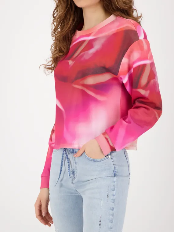 MONARI Толстовка с принтом по всей поверхности