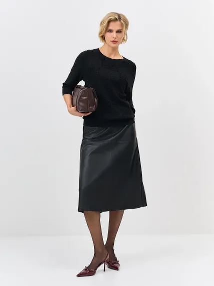 BULMER Фактурный джемпер с мерцающими пайетками