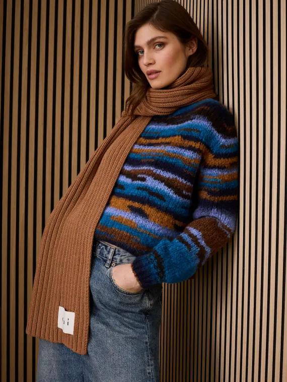 Oui Шарф мягкий из хлопка