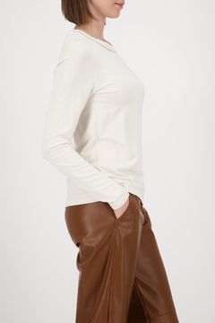 MONARI Лонгслив с вязаным воротником