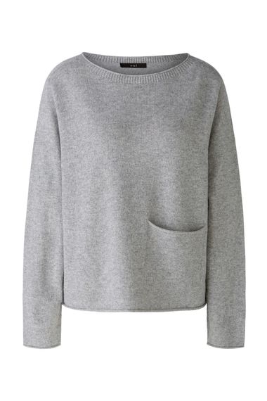 Oui Тонкий пуловер из смеси шерсти