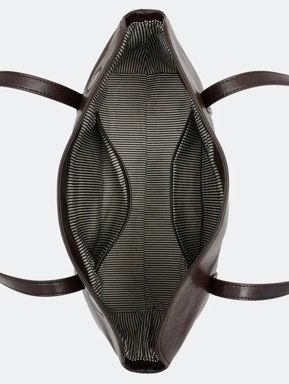 BULMER Сумка-багет из натуральной кожи