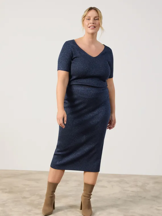 SAMOON Юбка с люрексом