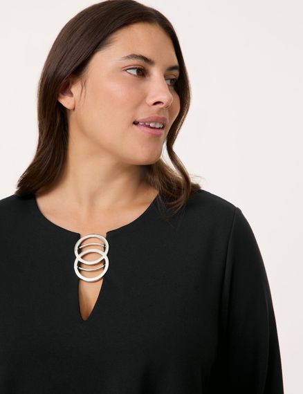 SAMOON Топ длинный рукав