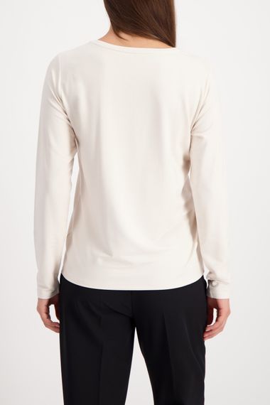 MONARI Лонгслив с меховыми аппликациями