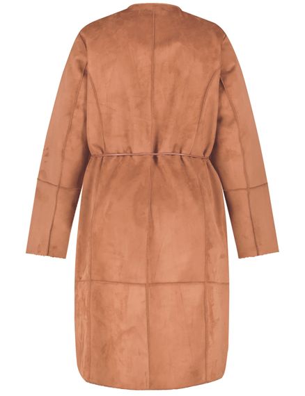 SAMOON Пальто из искусственной замши