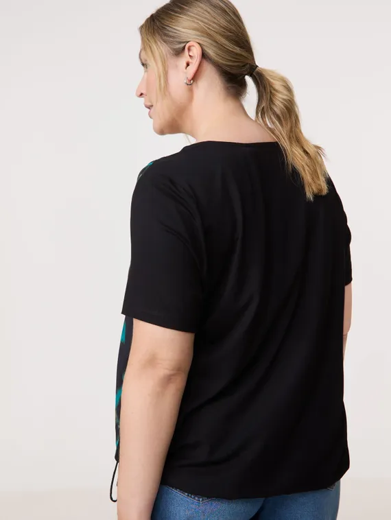 SAMOON Футболка с завязкой