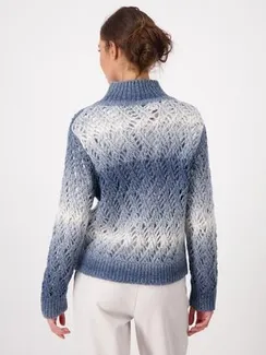 MONARI Свитер ажурный с люрексом