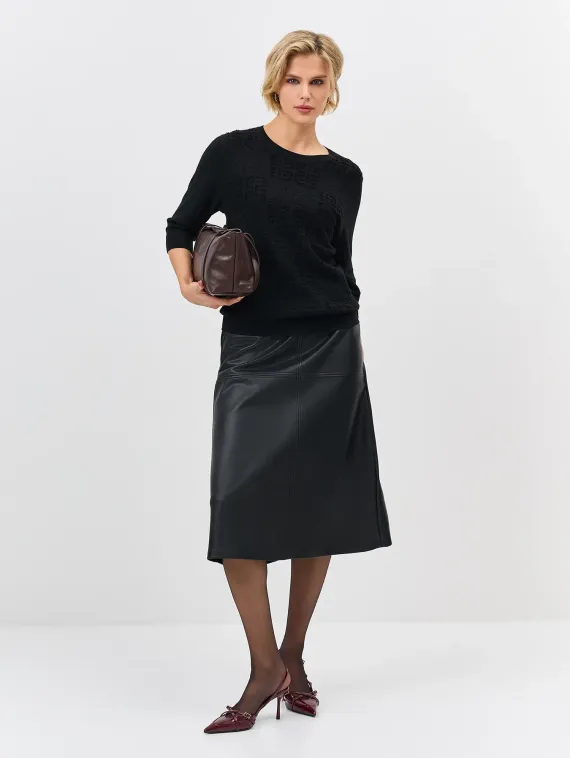 BULMER Фактурный джемпер с мерцающими пайетками