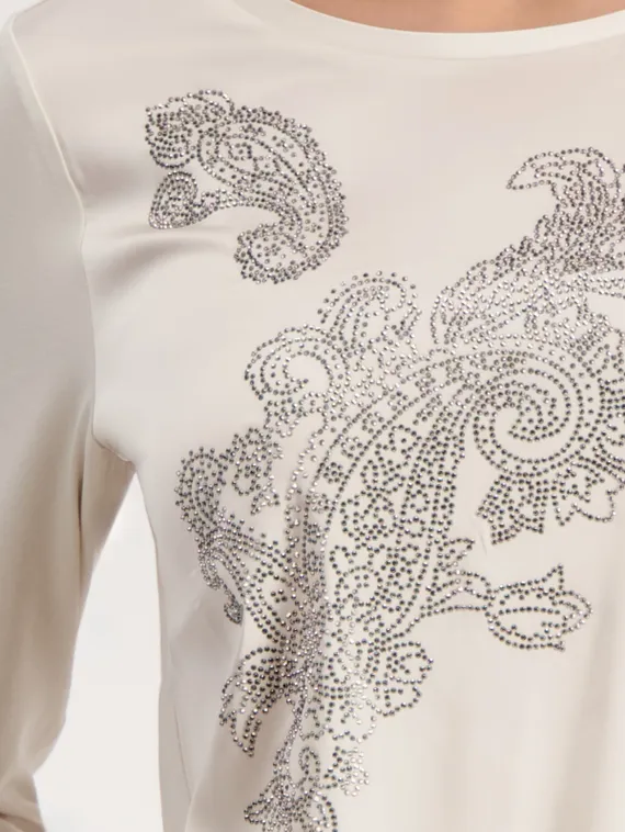 MONARI Блуза-рубашка с узором пэйсли