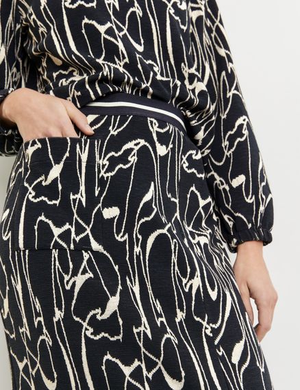 GERRY WEBER Юбка с жаккардовым узором