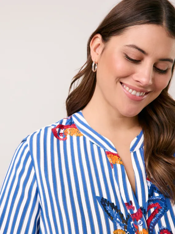 SAMOON Блуза с рукавом 3/4