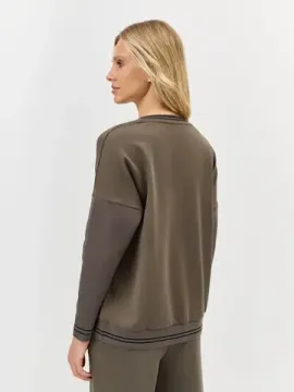 BULMER Свитшот с V-образным вырезом