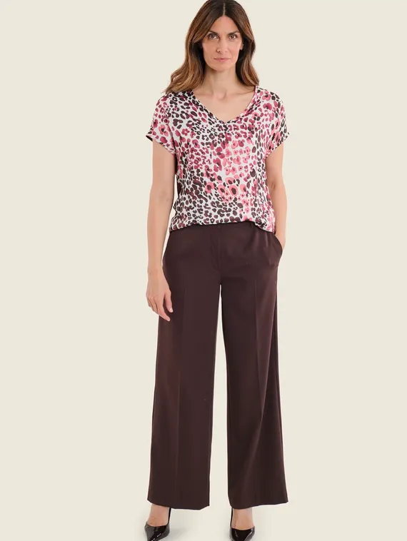 GERRY WEBER Элегантные брюки шоколадного цвета