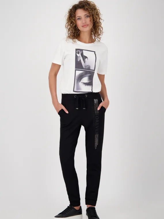 MONARI Джоггеры со стразами