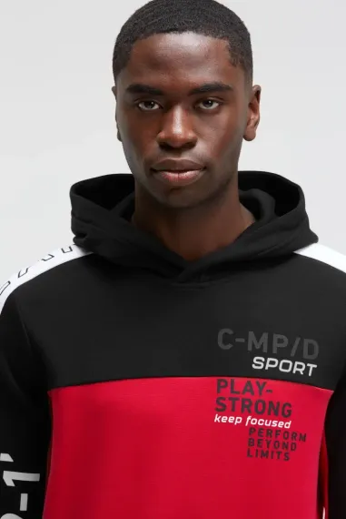 CAMP DAVID Толстовка с цветными блоками