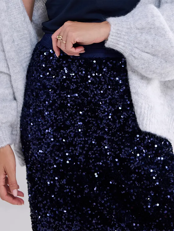SUMMUM Юбка с пайетками