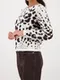 MONARI Джемпер с жаккардовым узором под леопарда