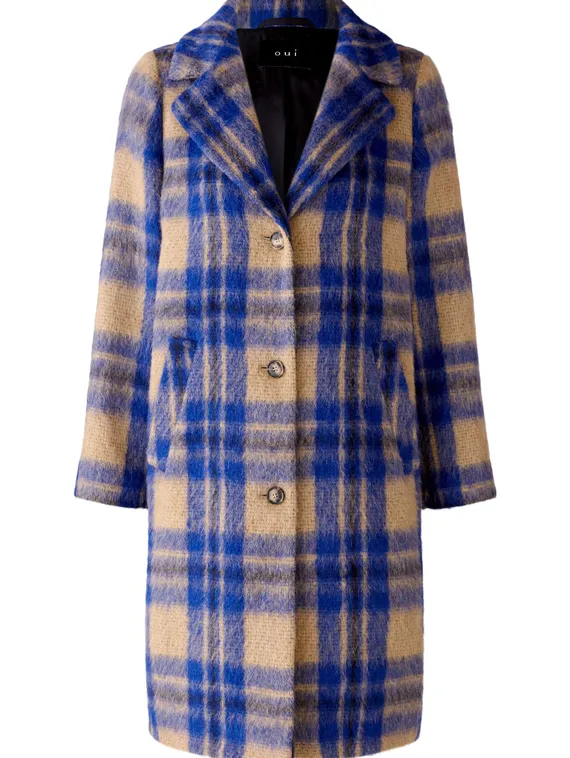 Oui Пальто шерстяное