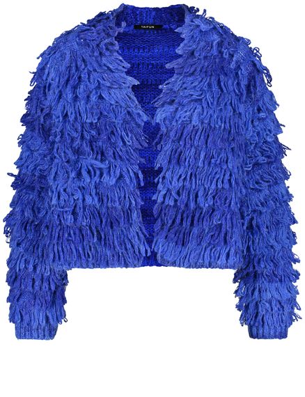 TAIFUN Кардиган с бахромой