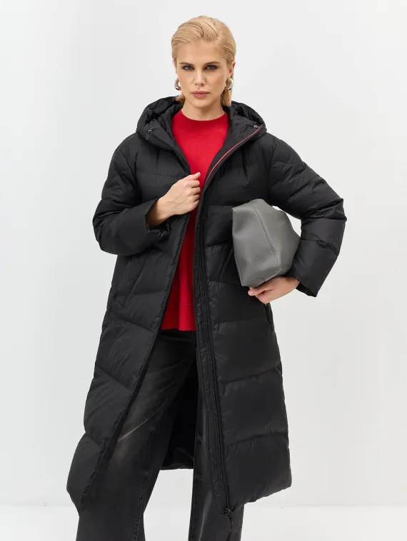 BULMER Длинный пуховик с капюшоном