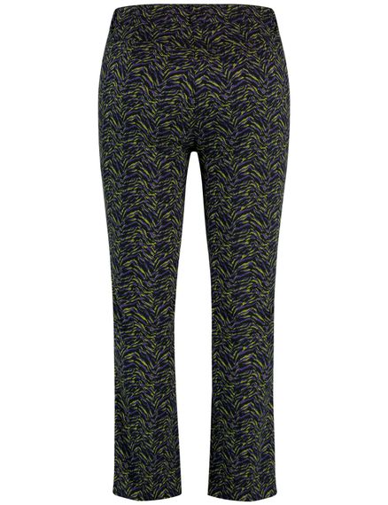 SAMOON Брюки с принтом