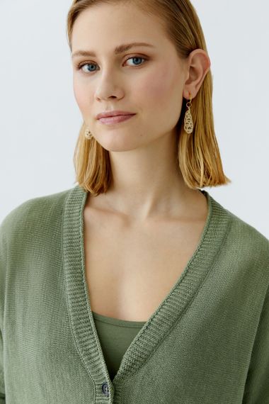 Oui Кардиган из льна