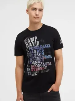 CAMP DAVID Футболка с надписью