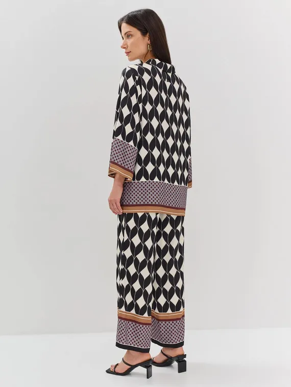 BULMER Блуза с графичным принтом