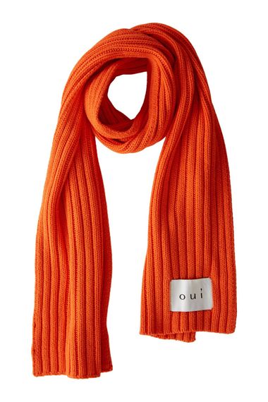 Oui Шарф из смесового хлопка