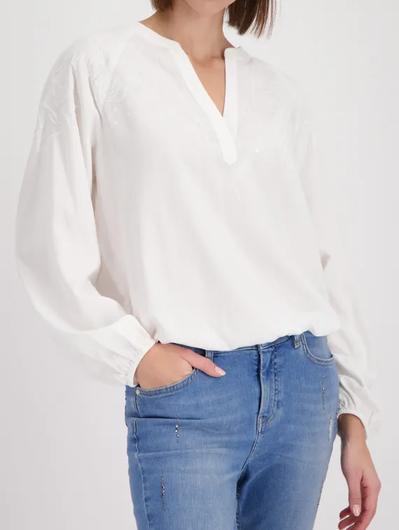 MONARI Блуза с вышивкой