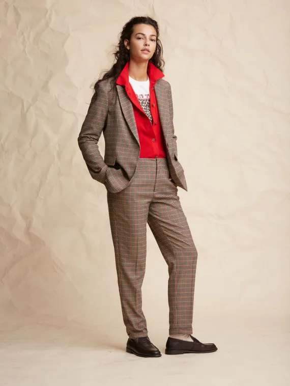 Oui Пиджак в клетку