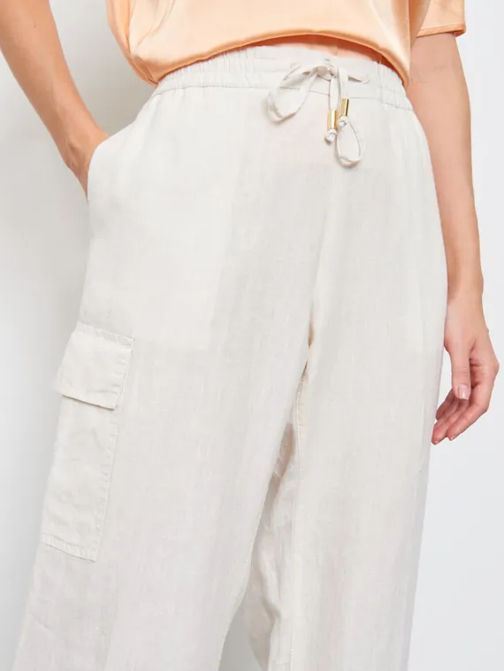 GERRY WEBER Брюки льняные карго