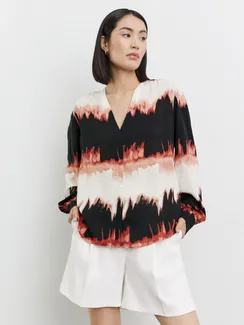 TAIFUN Блуза с принтом