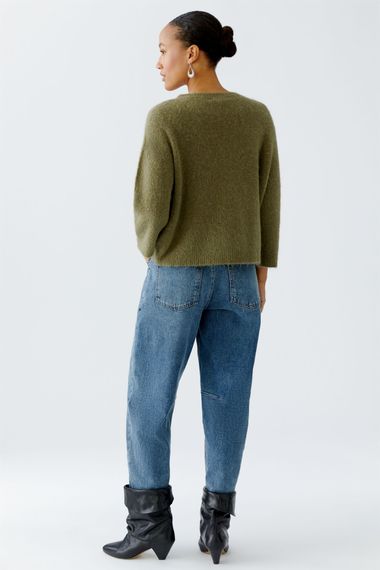 Oui Пуловер из смеси альпаки