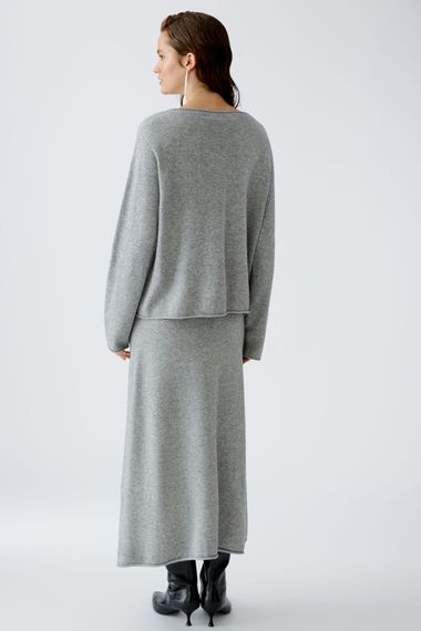 Oui Тонкий пуловер из смеси шерсти