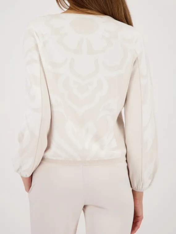 MONARI Вязаный джемпер с жаккардовым узором