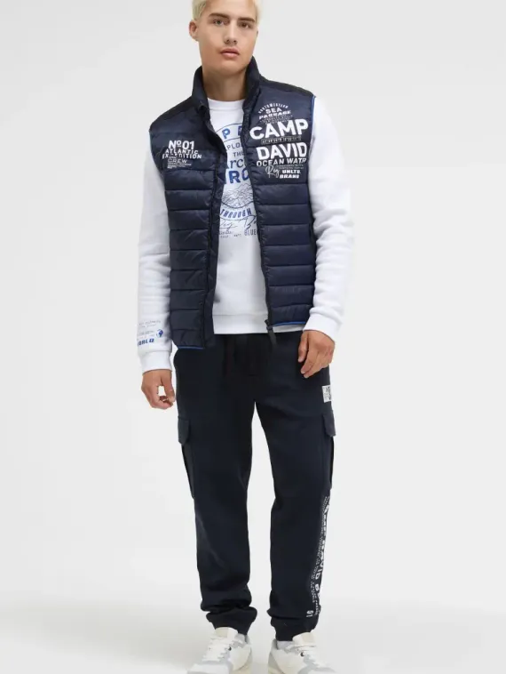 CAMP DAVID Стеганый жилет