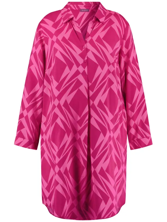 SAMOON Платье с графическим принтом