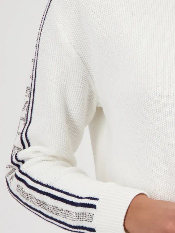 MONARI Джемпер с полосками на рукавах