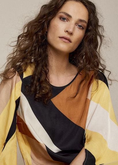 SUMMUM Топ с расклешенными рукавами