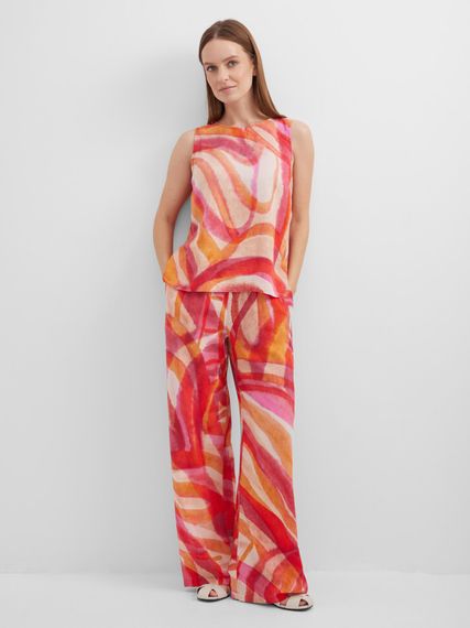 Elisa.and.me Топ с добавлением льна