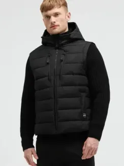 CAMP DAVID Стеганый жилет 2-в-1 со съемными трикотажными рукавами