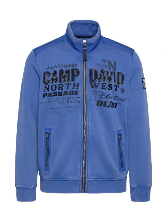 CAMP DAVID Толстовка с принтом