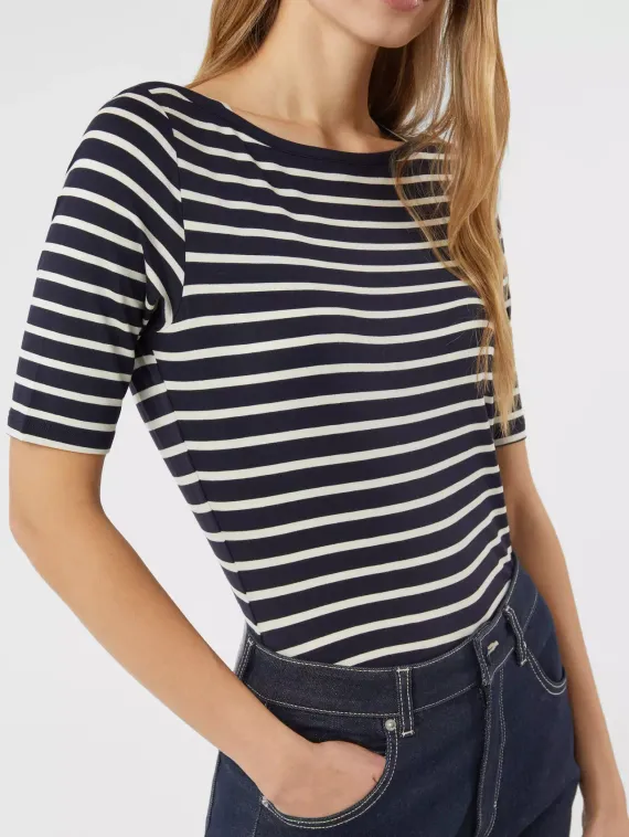 COMMA, Футболка из вискозного трикотажа