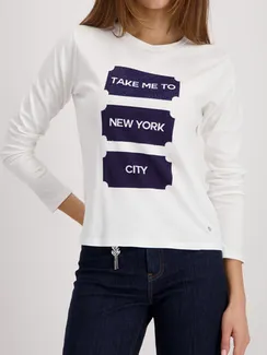 MONARI Лонгслив с принтом