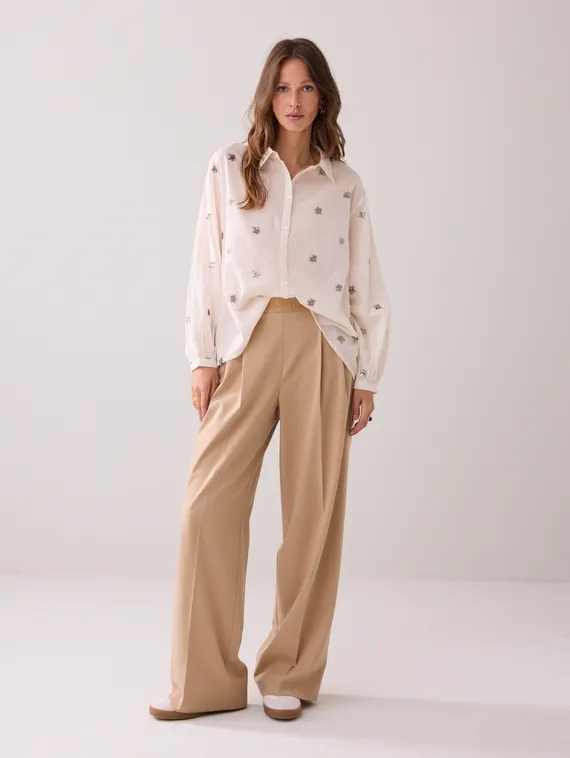 SUMMUM Блузка с пайетками